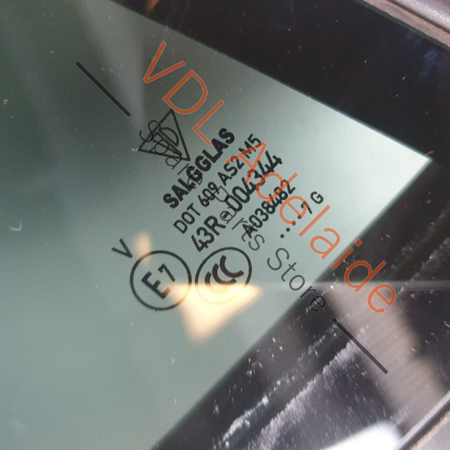 Porsche Panamera Turbo 971 Rear Right Door Quarter Window Glass