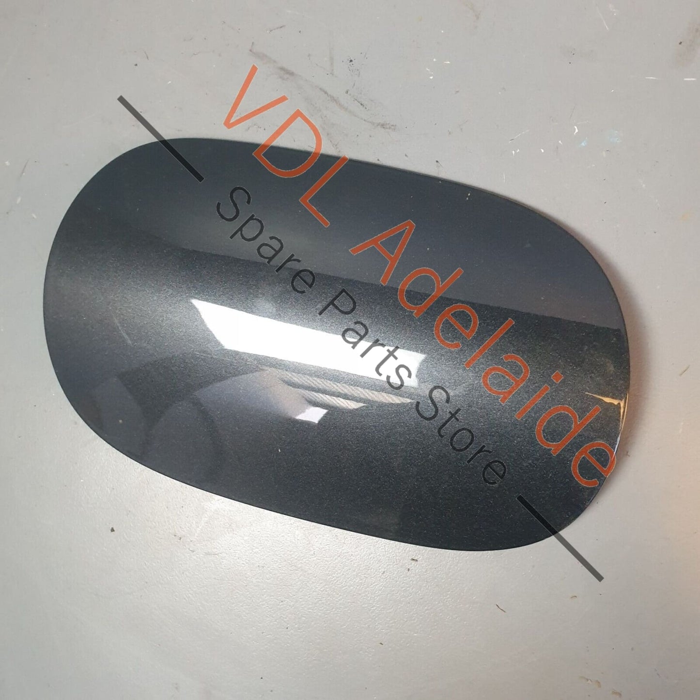 Porsche Panamera Turbo 971 Right Side Fuel Filler Flap Cover Volcano Grey M7R