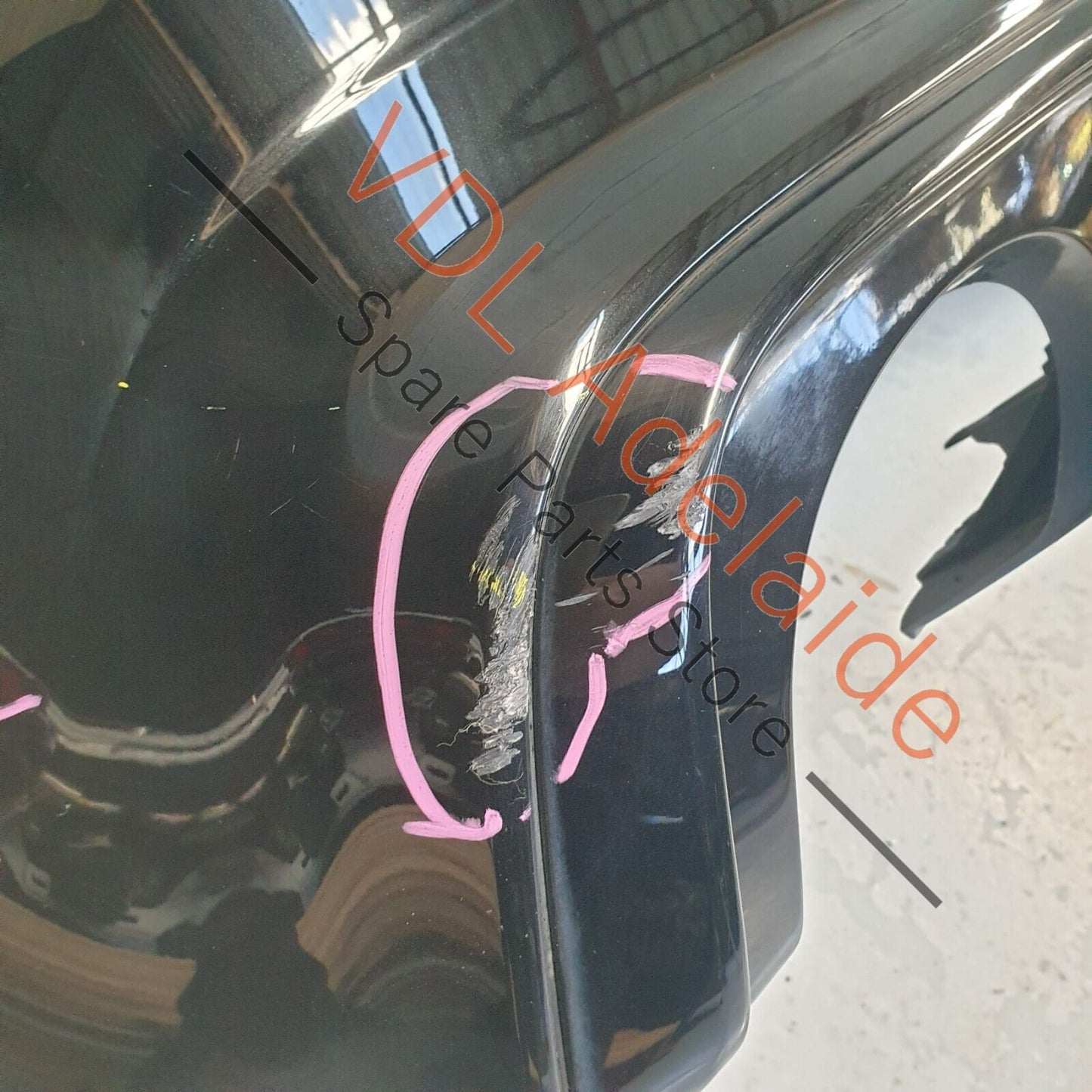 Audi RS3 8V Complete Rear Bumper Cover & Lower Spoiler Diffuser Assembly