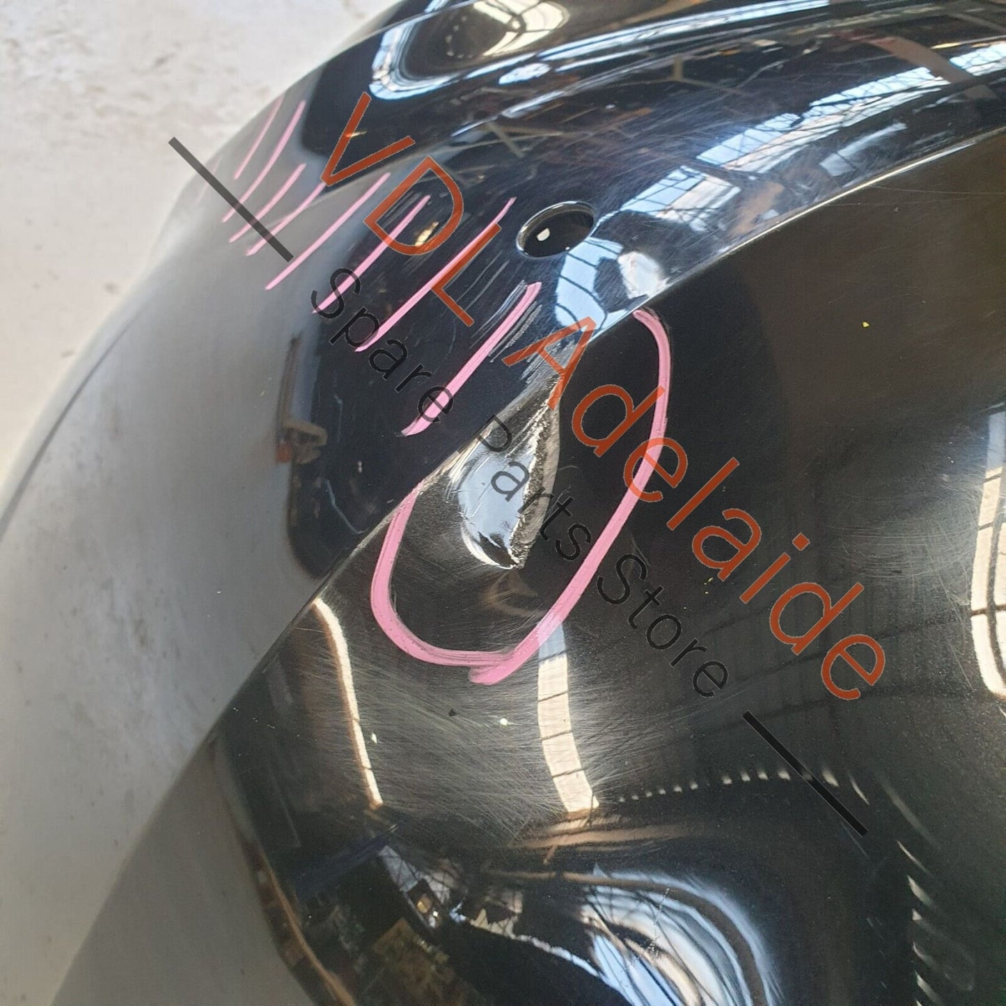 Audi RS3 8V Complete Rear Bumper Cover & Lower Spoiler Diffuser Assembly
