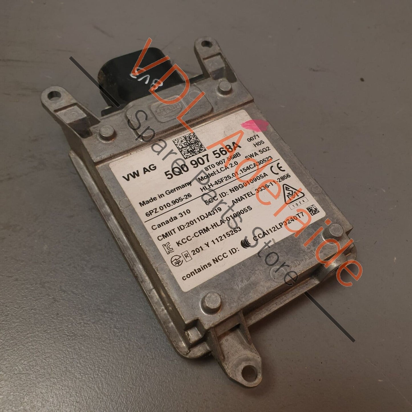 Audi RS3 8V Control Unit Radar for Lane Change Assist Slave Left LHS 5Q0907568A
