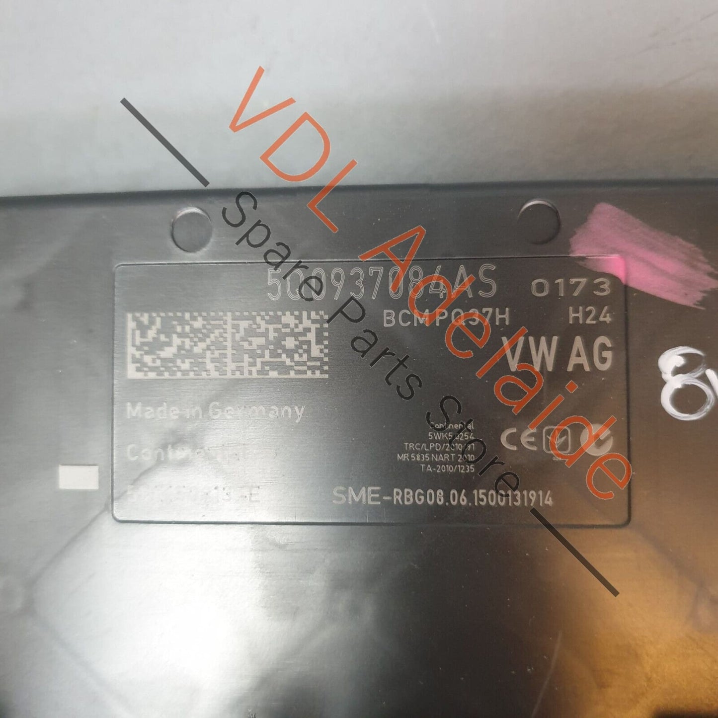Audi RS3 8V Body Onboard Control Power Supply Module BCM 5Q0937084AS
