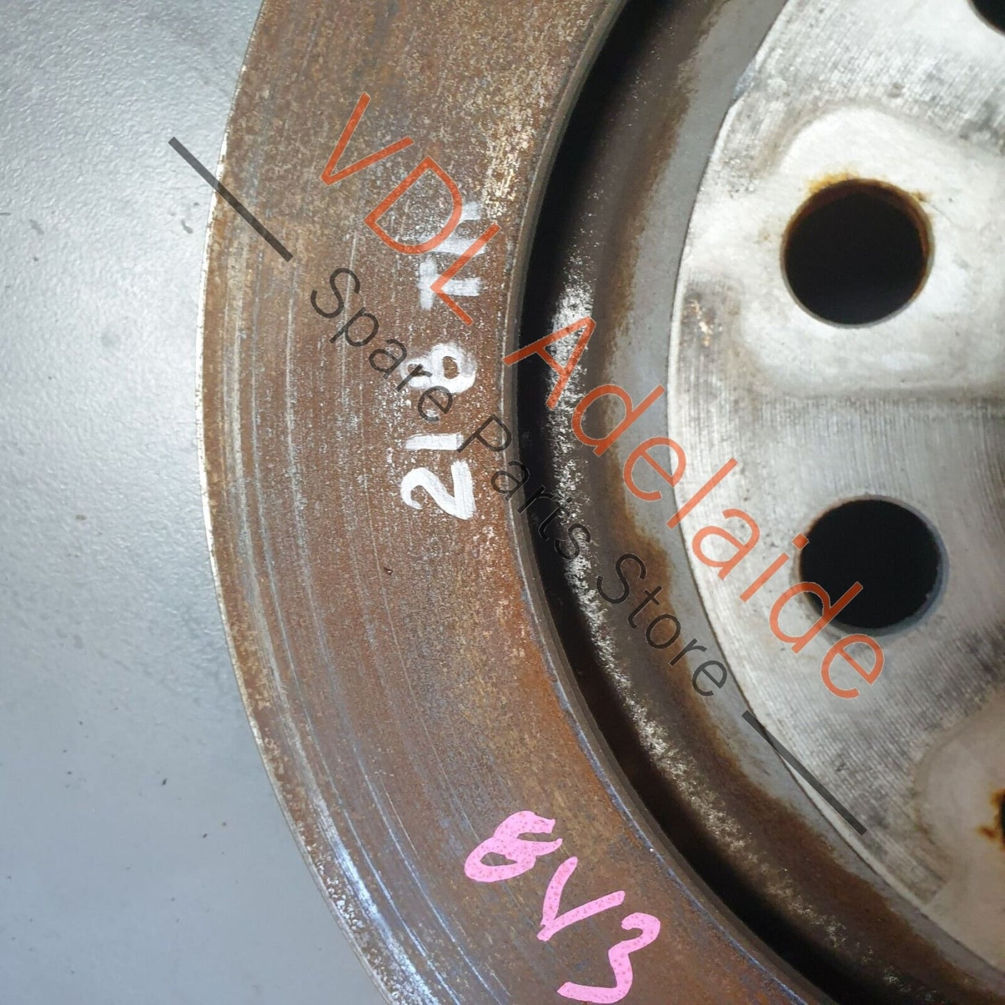 Audi RS3 8V Pair of Vented Rear Disc Rotors 310mm x 22mm