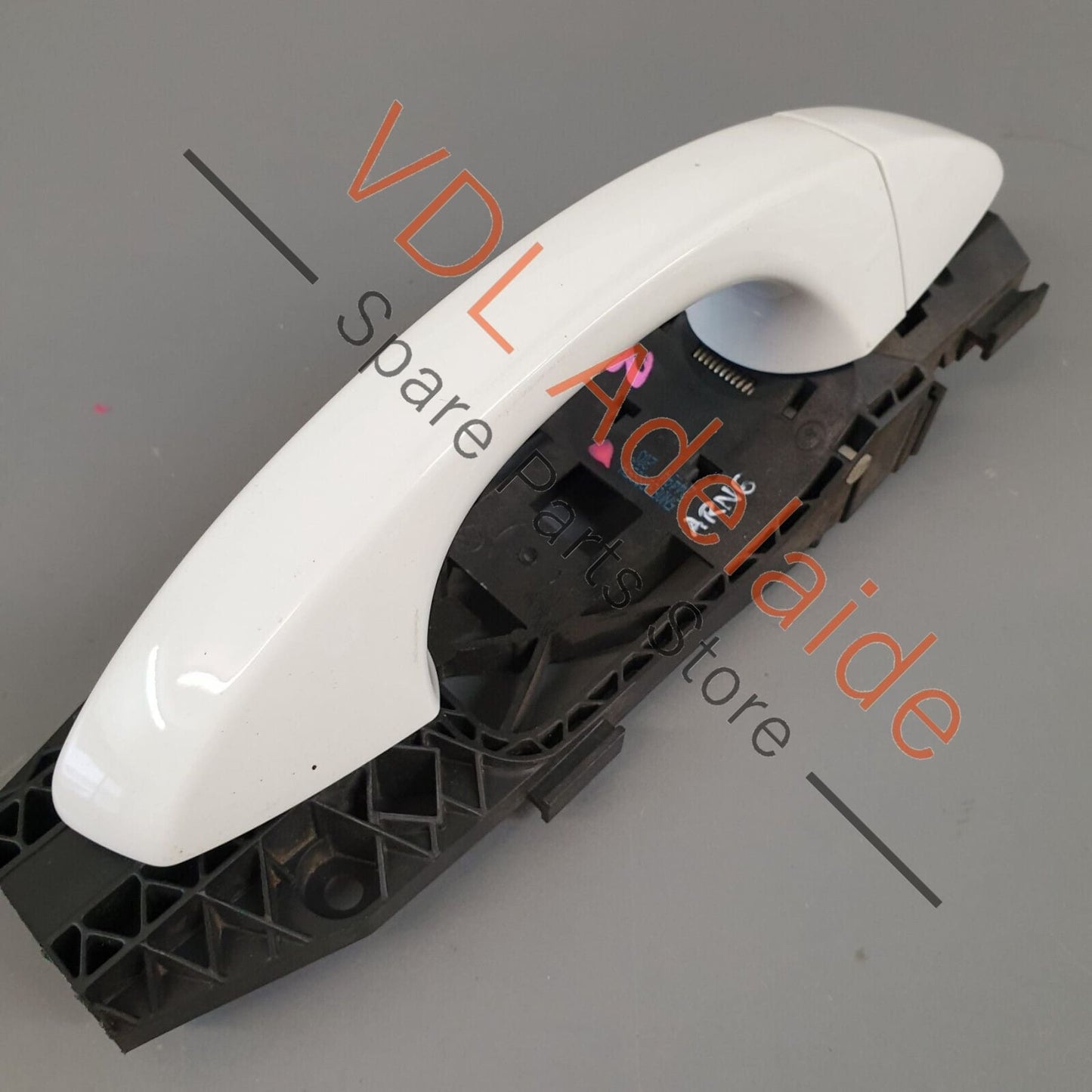 VW Golf GTi Mk7 Rear Right Exterior Door Handle Pure White C9A 5G0837206N