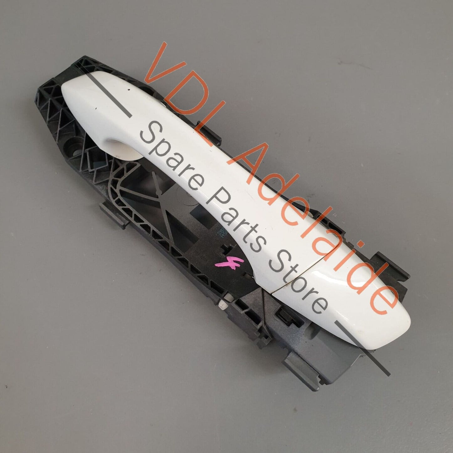 VW Golf GTi Mk7 Rear Left Exterior Door Handle Pure White C9A 5N0839885H