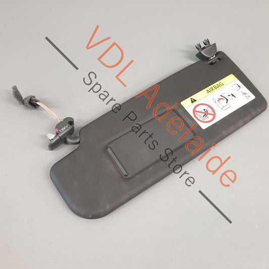 VW Polo GTi Mk5 6R 6C Left Side LHS Black Sun Visor 6R0857551 6R0857551