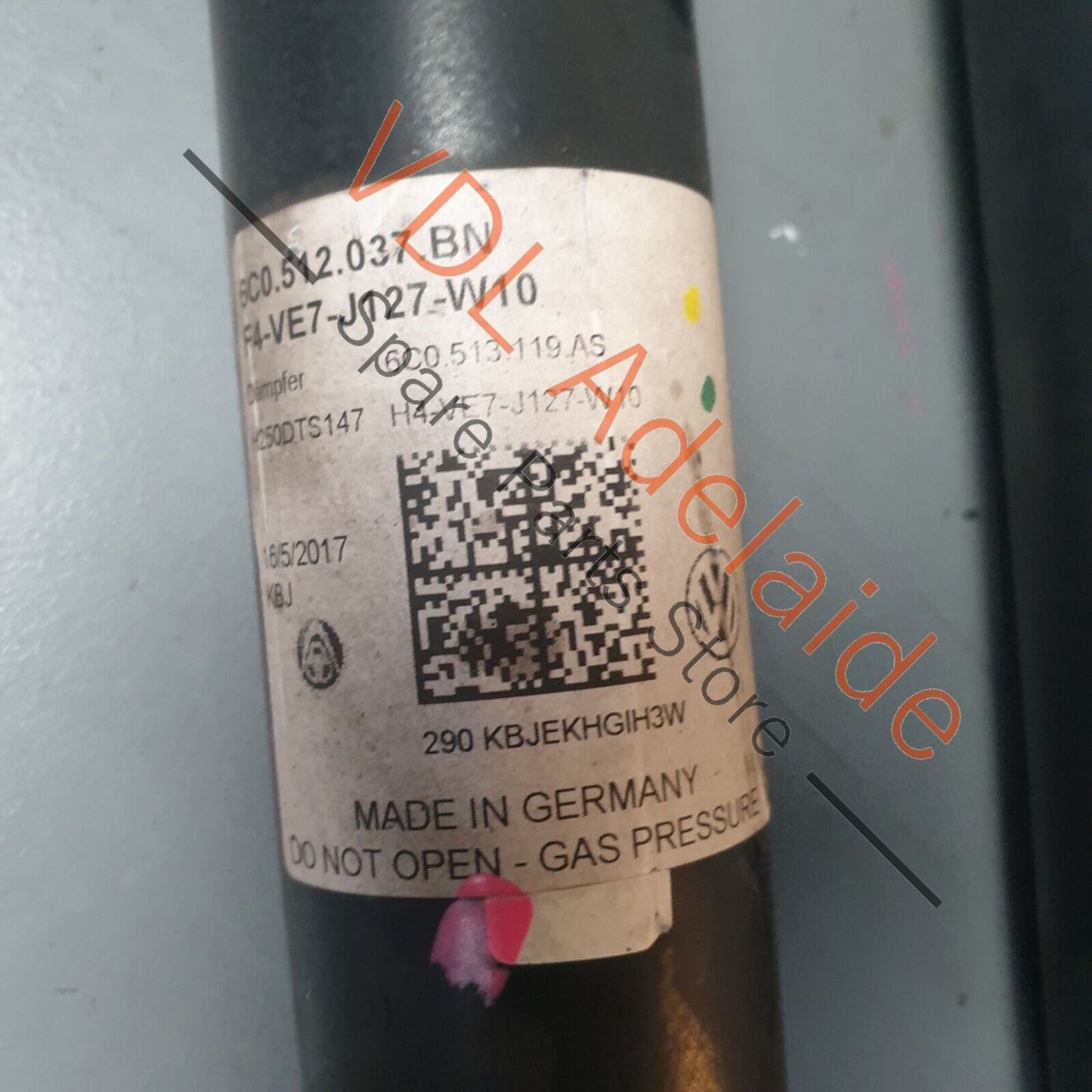 VW Polo GTi Mk5 6R Gas Shock Absorber Electronically Controlled Rear 6C0513119AS 6C0513119AS