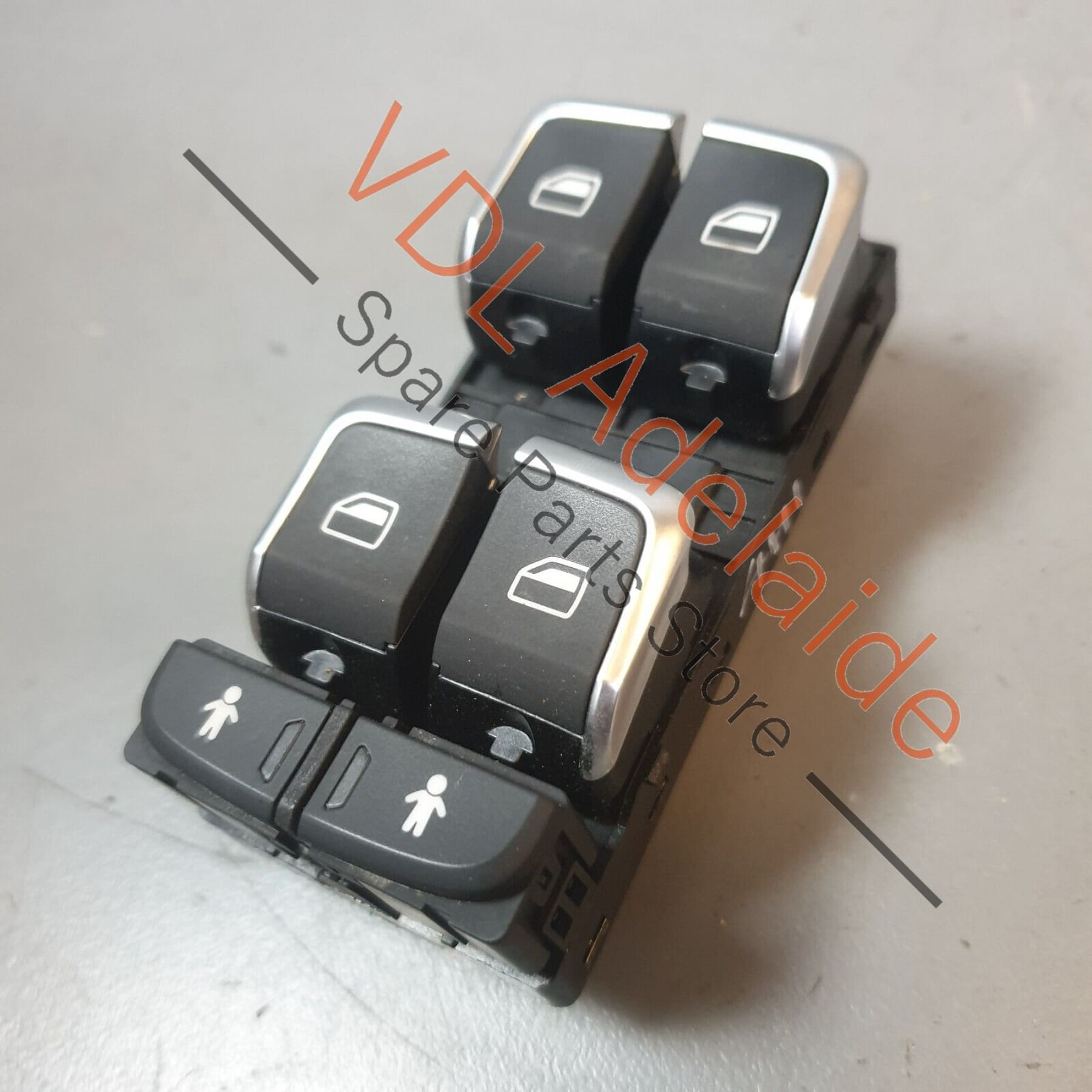 Genuine Audi A8 4H Drivers Door Power Window Switch 4H0959851E 5PR