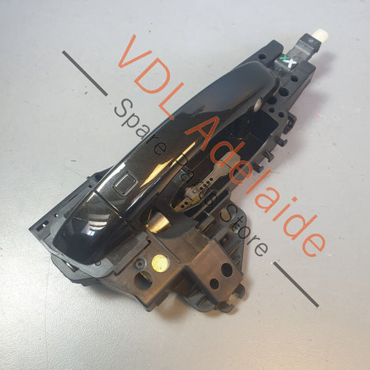 Audi A8 4H Right Side Passenger Door Handle and Mounting Bar 4H0837206B