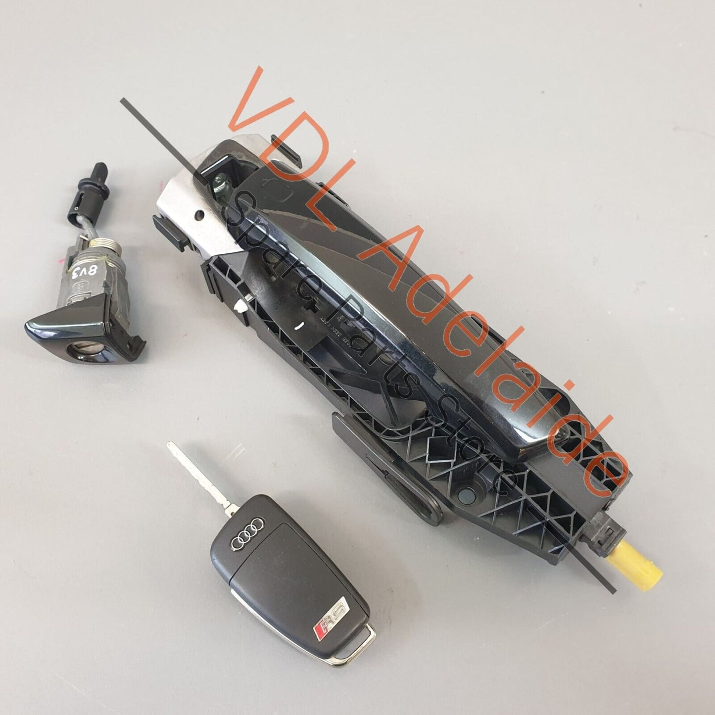 Audi RS3 8V Front Right Driver Exterior Door Handle & Lock with Key & Sensor RHD
