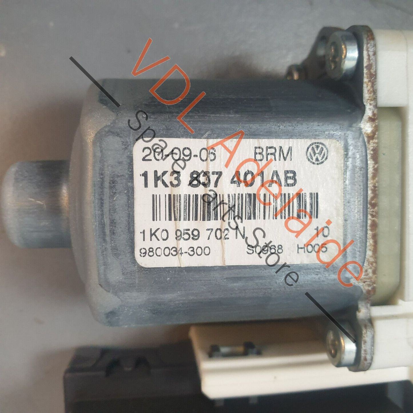 VW Golf MK5 R32 Passenger Door Power Window Regulator Motor for 2dr Vehicles 1K0959702NZ8R