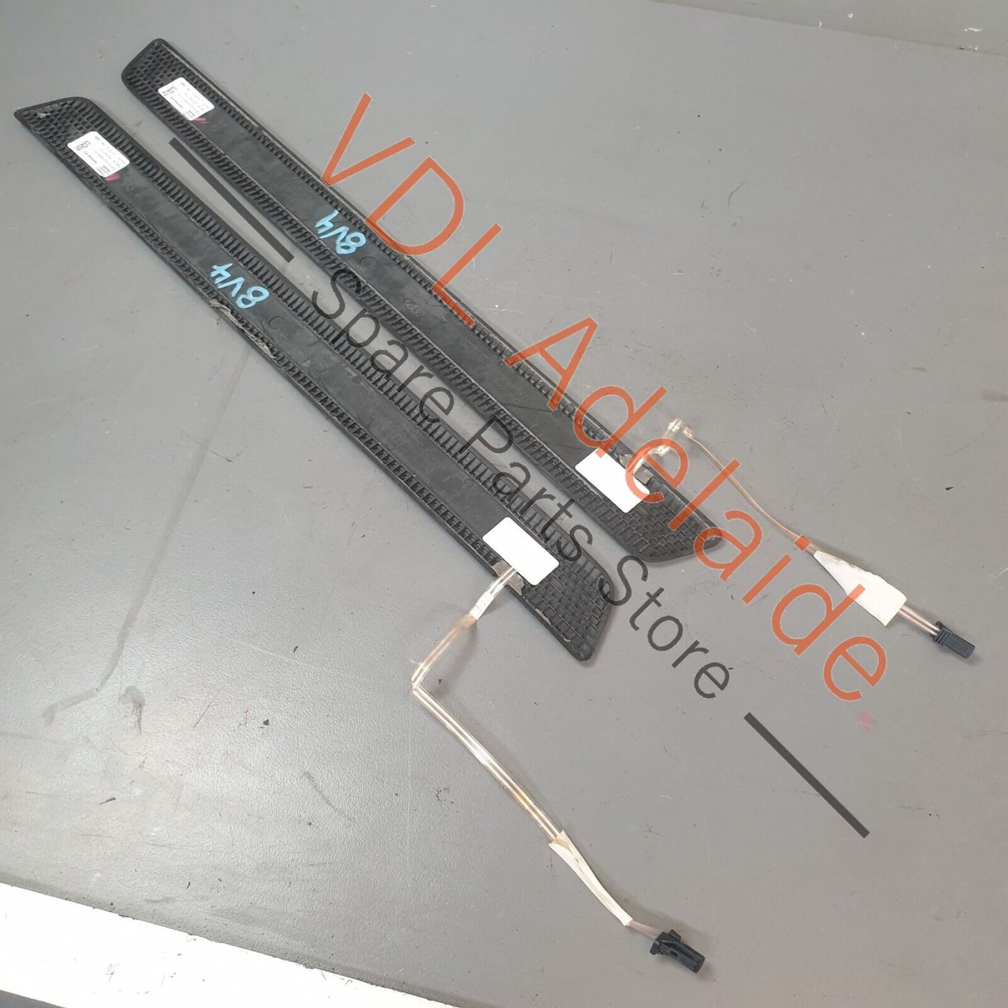 Audi S3 8V 8V.5 Pair of Illuminated Door Entry Sil Trim Strips Left and Right