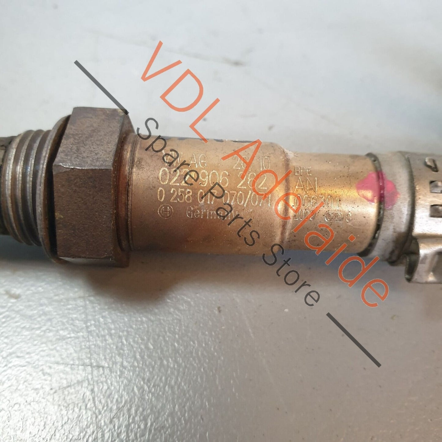 VW R36 Passat 3C B6 Front Left Before Cat Lambda Probe O2 Sensor 022906262AN 022906262AN