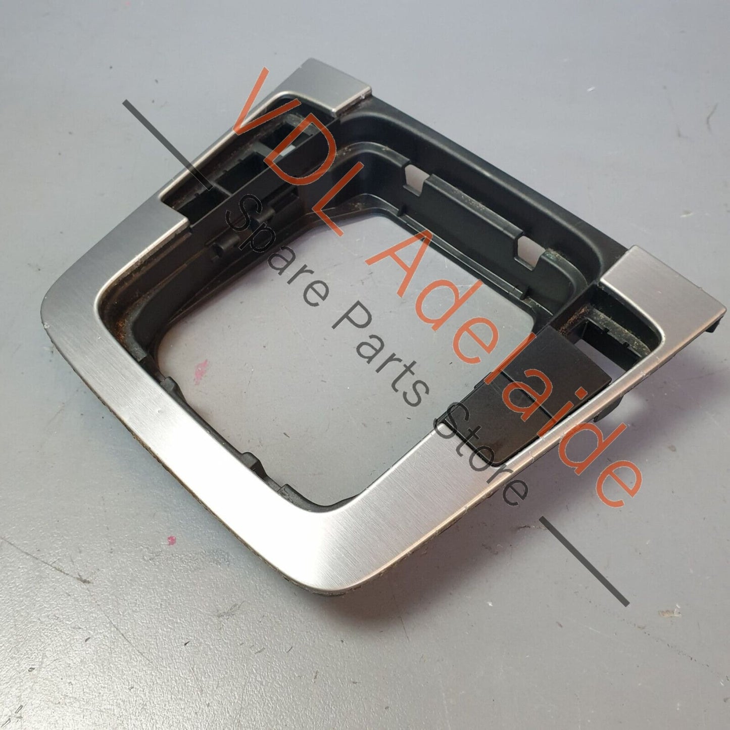 VW R36 Passat 3C B6 AC Shifter Surround Brushed Aluminium Dark 3C0864263F R60 3C0864263FR60