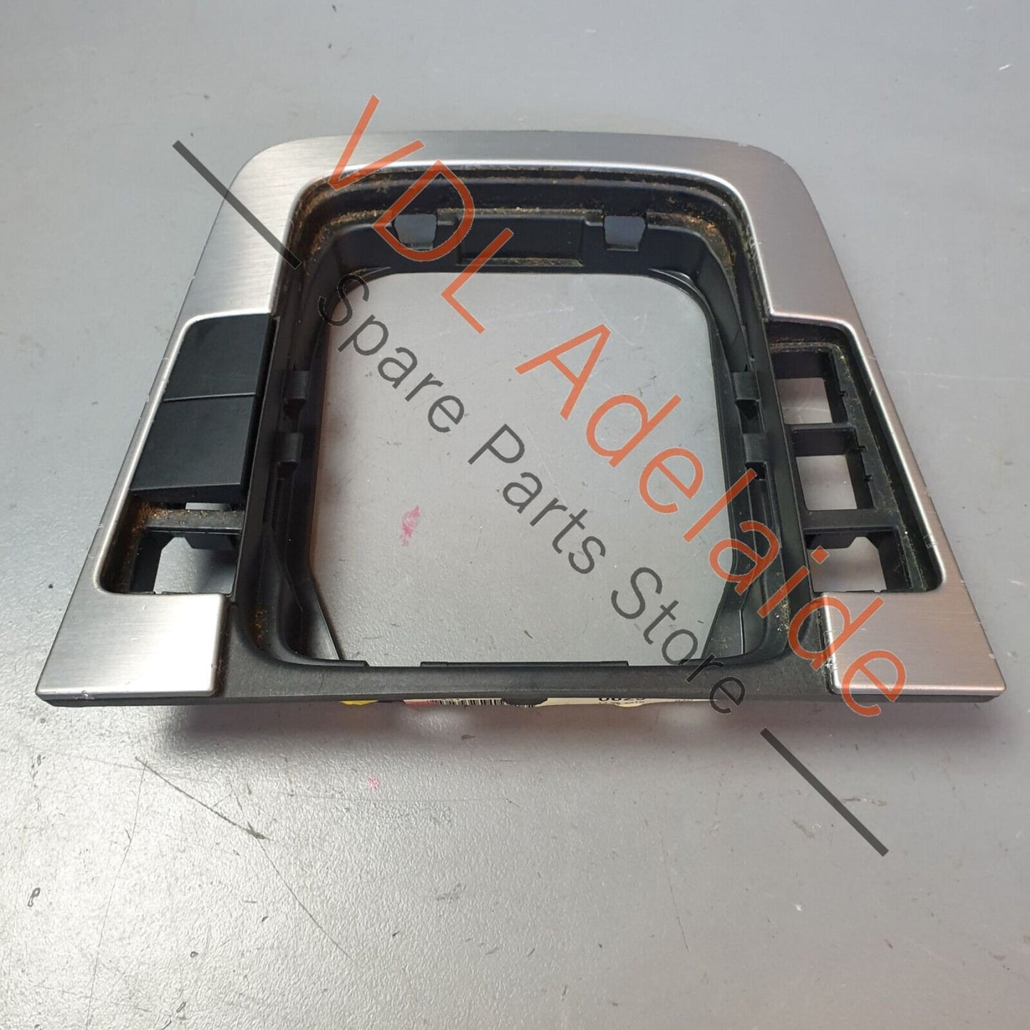 VW R36 Passat 3C B6 AC Shifter Surround Brushed Aluminium Dark 3C0864263F R60 3C0864263FR60