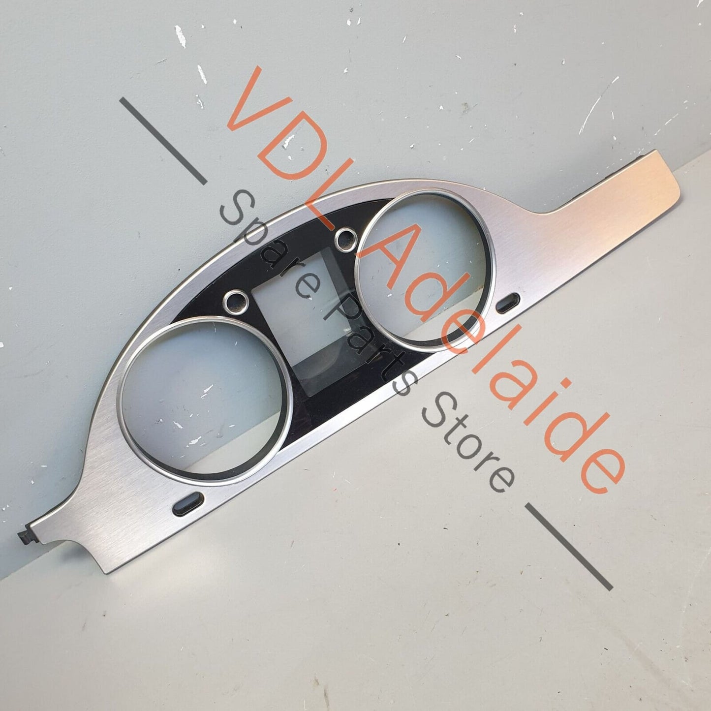 VW R36 Passat 3C B6 Dash Cluster Trim RHD Brushed Aluminium Dark 3C8858366 R60 3C8858366