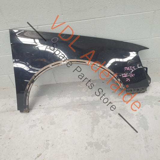 VW R36 Passat 3C B6 Front Right Fender Quarter Panel Mud Guard Deep Black C9X