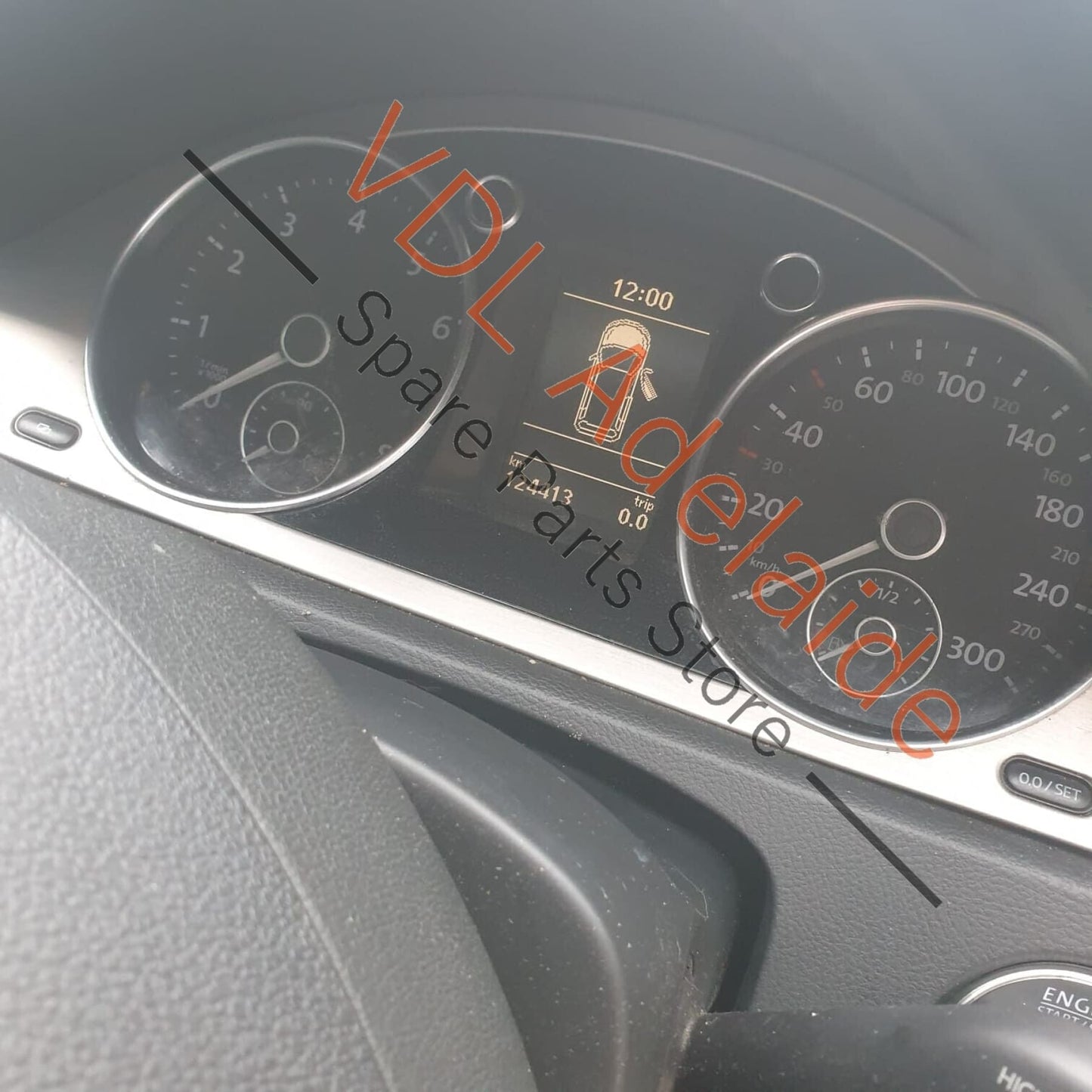 VW R36 Passat 3C B6 Front Right Fender Quarter Panel Mud Guard Deep Black C9X