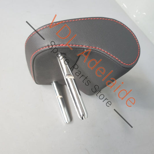 VW Golf GTi Mk7 Rear Middle Centre Seat Back Headrest Leather Red Stitch 5G0885902SBKX