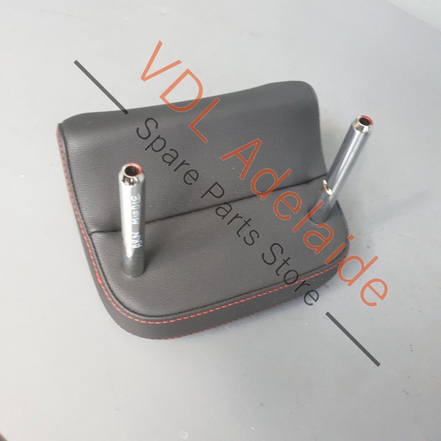 VW Golf GTi Mk7 Rear Middle Centre Seat Back Headrest Leather Red Stitch 5G0885902SBKX
