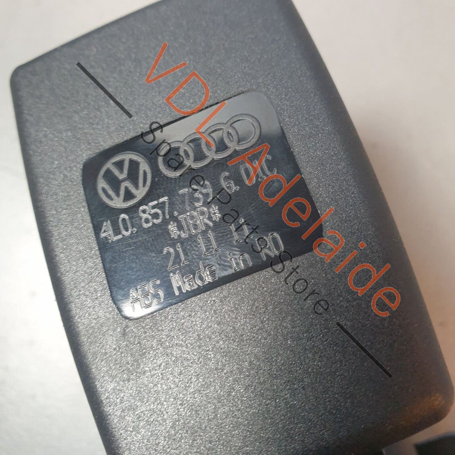 Audi Q7 6.0L V12 4L Third Row Seat Rear Seatbelt Latch Clip Catch 4L0857739G01C 4L0857739G01C