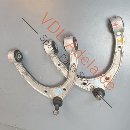 Audi Q7 6.0L V12 4L Pair of Front Suspension Upper Control Arms Wishbone 7L8407021