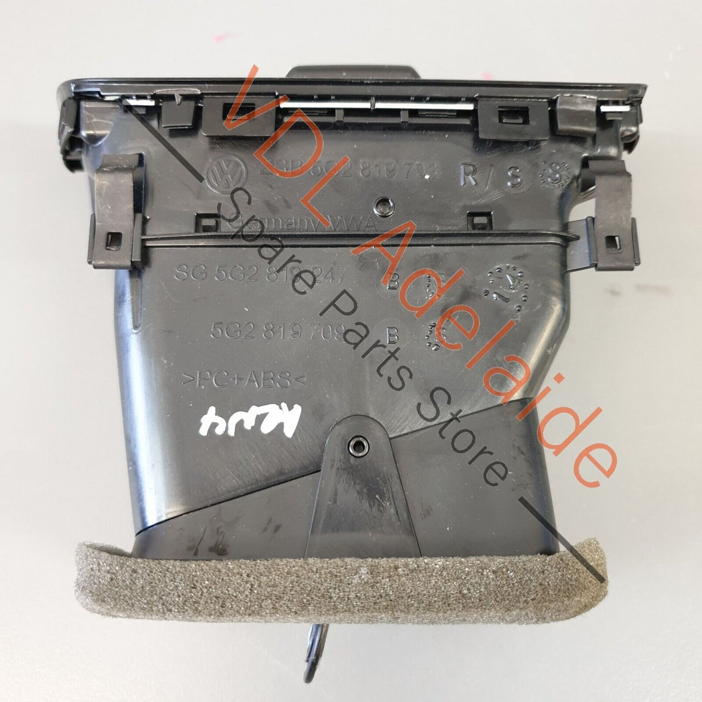 VW Golf GTi GTD Mk7 Left Side Passenger Dash Air Vent for RHD 5G2819703R 5G2819703R