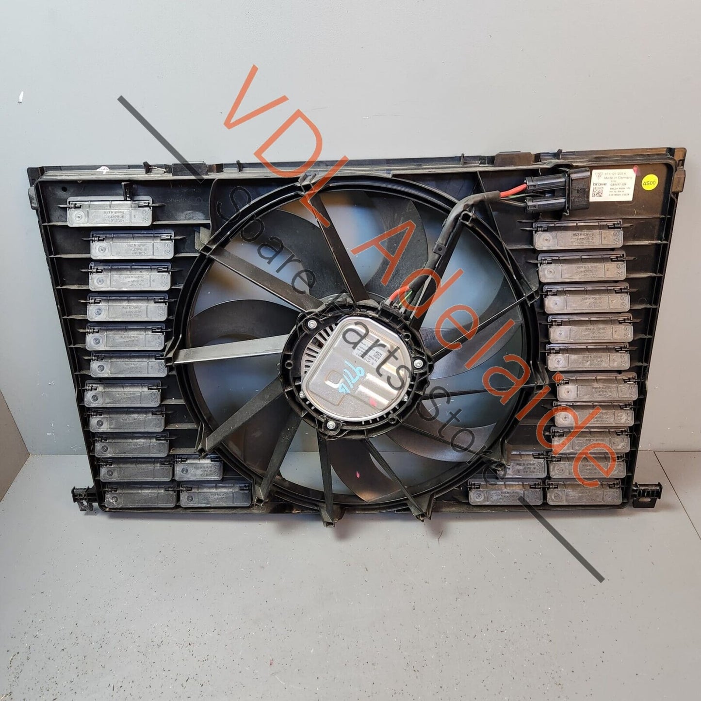 Porsche Panamera 971 Radiator Fan with Control Unit 9A712120311 9A712120311