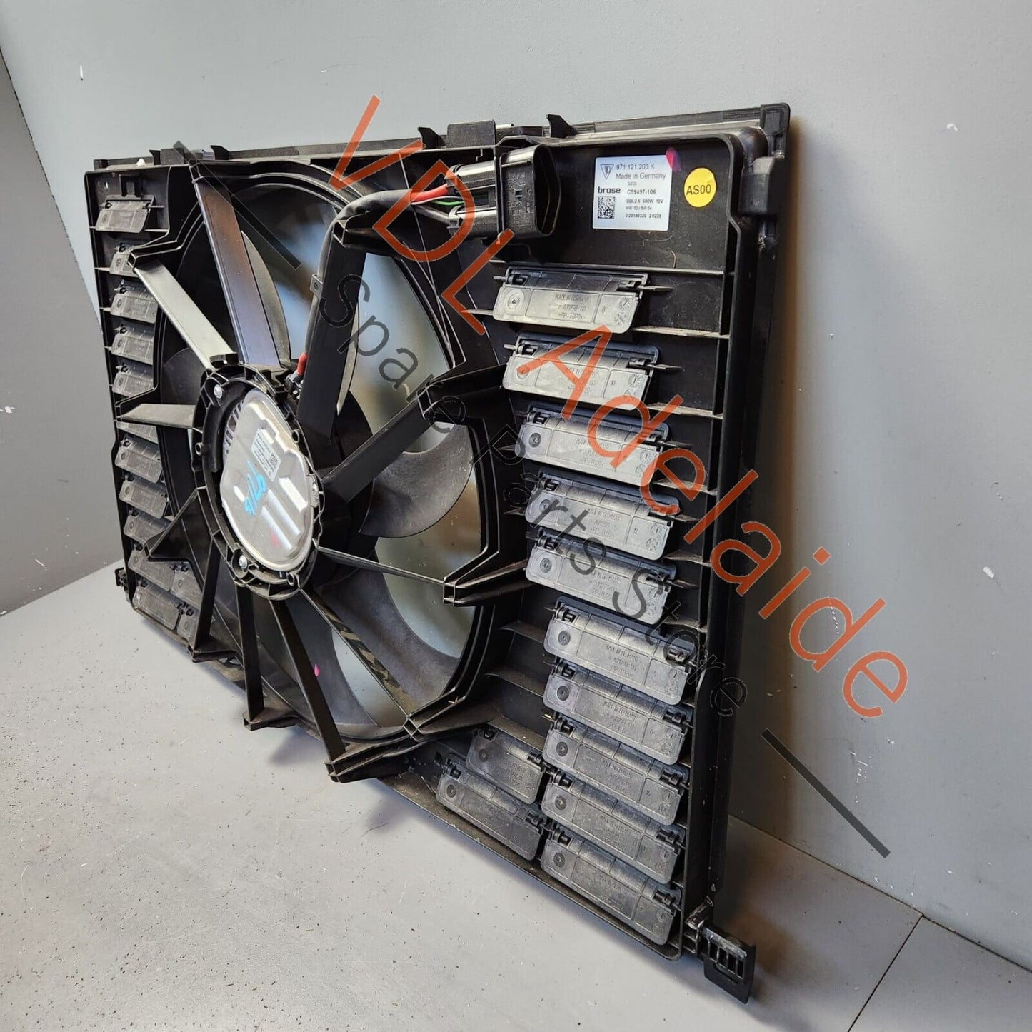 Porsche Panamera 971 Radiator Fan with Control Unit 9A712120311