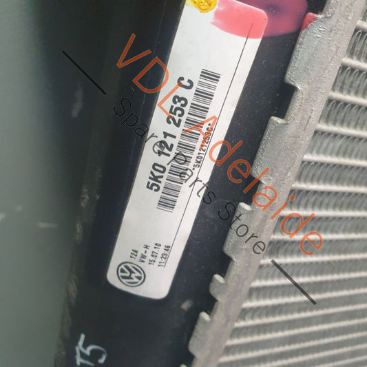 VW R36 Passat 3C B6 Radiator Cooler for Coolant 648X444mm 5K0121253C 1K0121253K