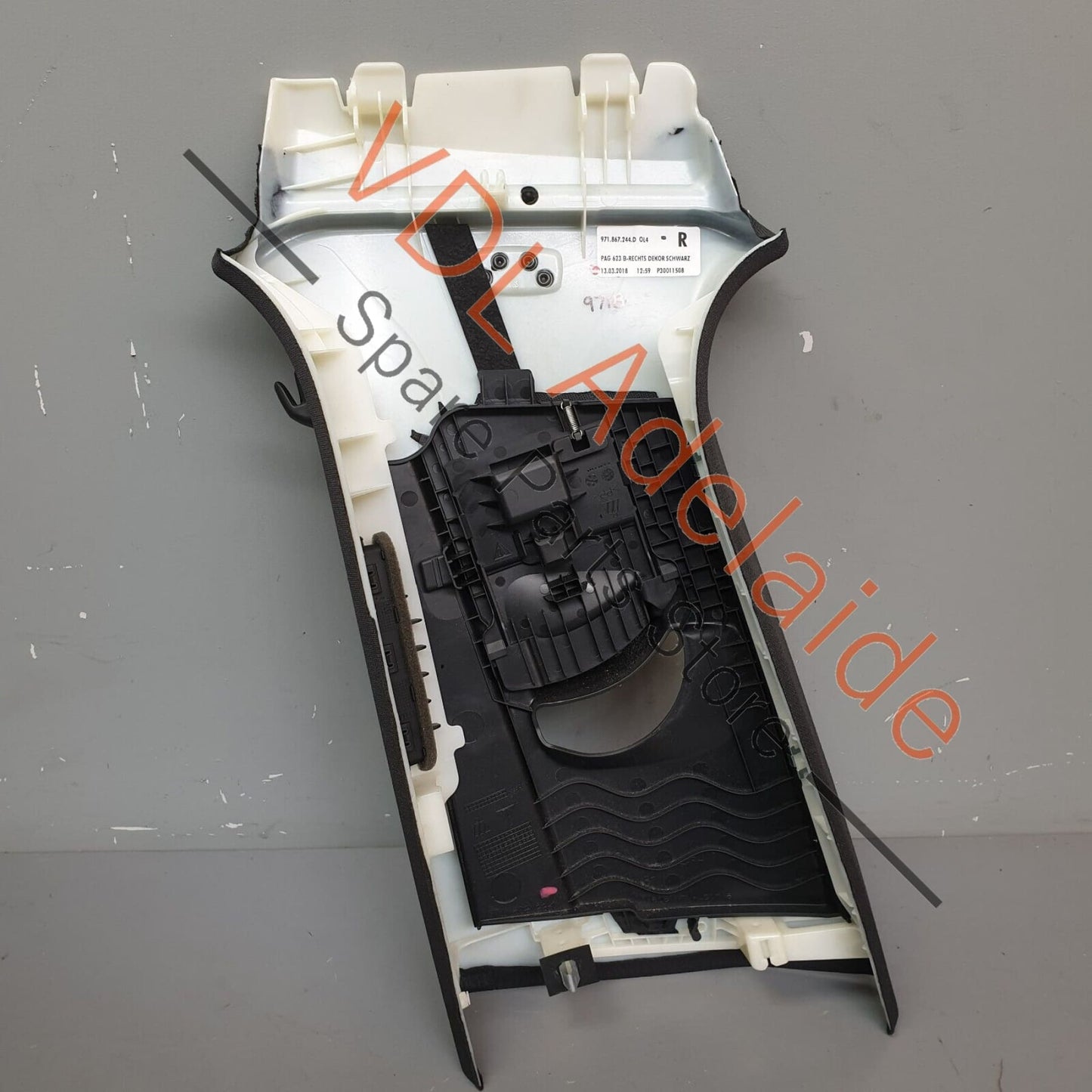 Porsche Panamera 971 Interior Right Upper B-Pillar Fabric Trim 971867244D OL4