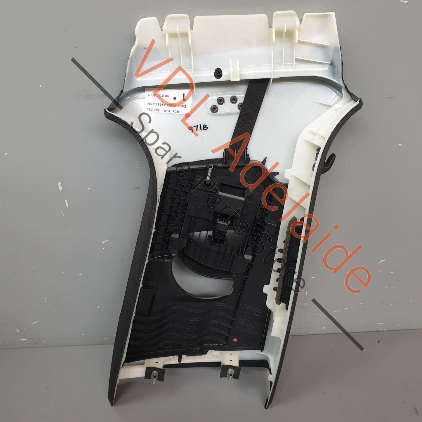 Porsche Panamera 971 Interior Left Upper B-Pillar Fabric Trim 971867243D OL4