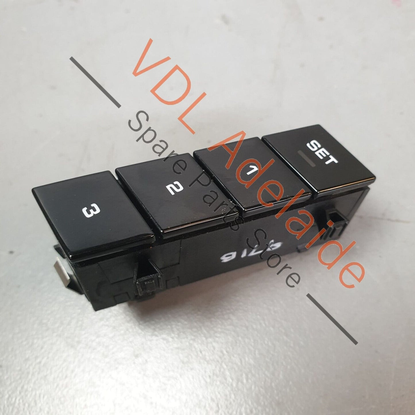 Porsche Panamera 971 Passenger Side Memory Seat Switch High Gloss 971959770G OV3 971959770G