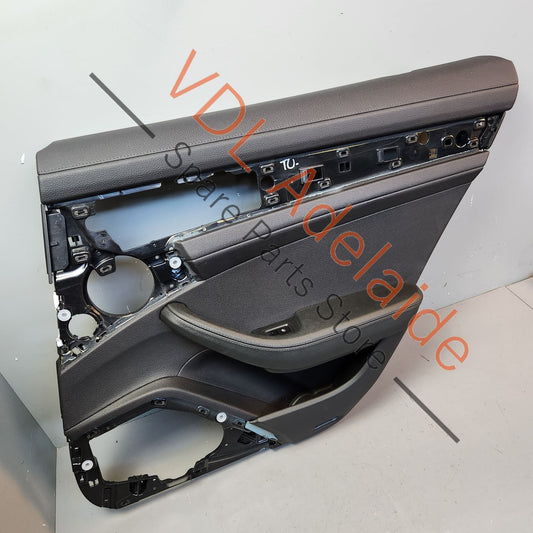 Porsche Panamera 971 2017-2020 Rear Right Side Interior Door Trim Card Sport Turismo Leather Leatherette