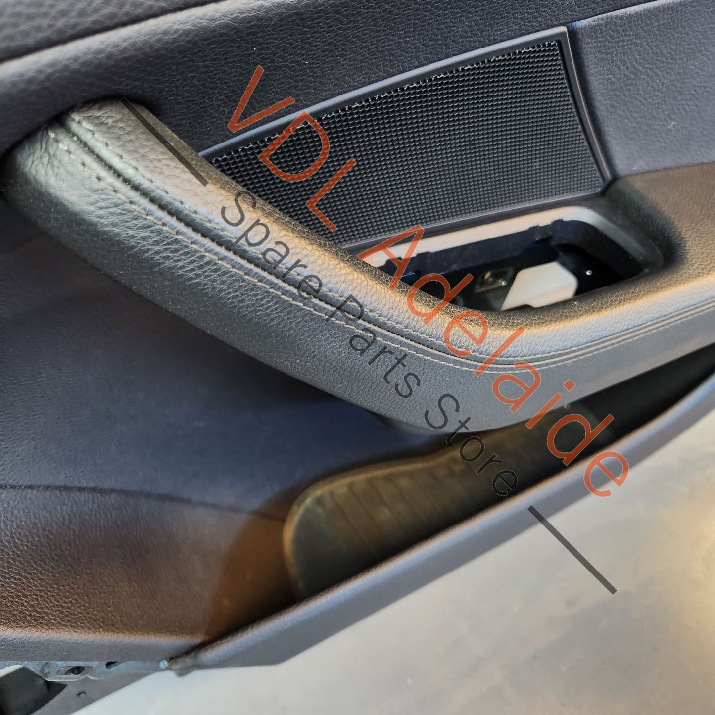 Porsche Panamera 971 2017-2020 Front Right Side Interior Door Trim Card Sport Turismo Leather Leatherette