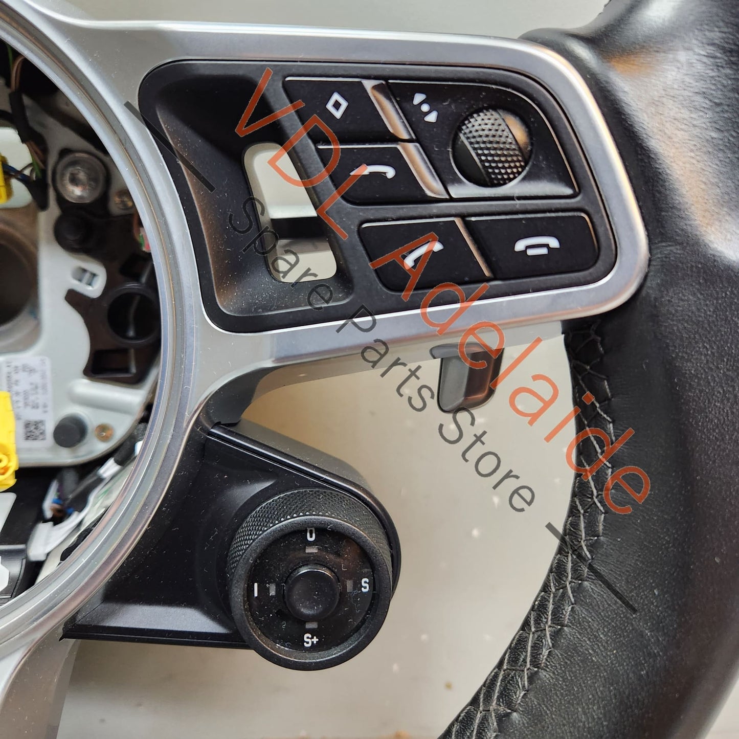 Porsche PSRB Sport Mode Chrono Multifunction Black Steering Wheel w PDK Paddles