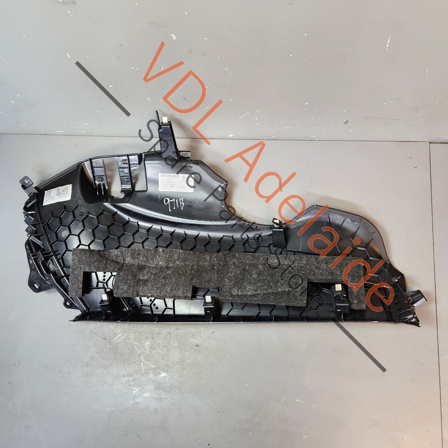 Porsche Panamera Turismo 971 2017-2020 Rear Left Interior Wheel Housing Trim