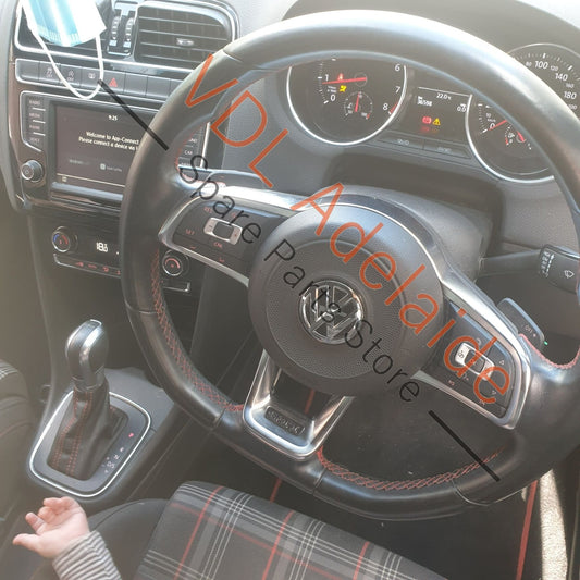 VW Polo GTi Mk5 6R 6C Passenger Side Dashboard Dash Airbag with Cover RHD 6R0880204A