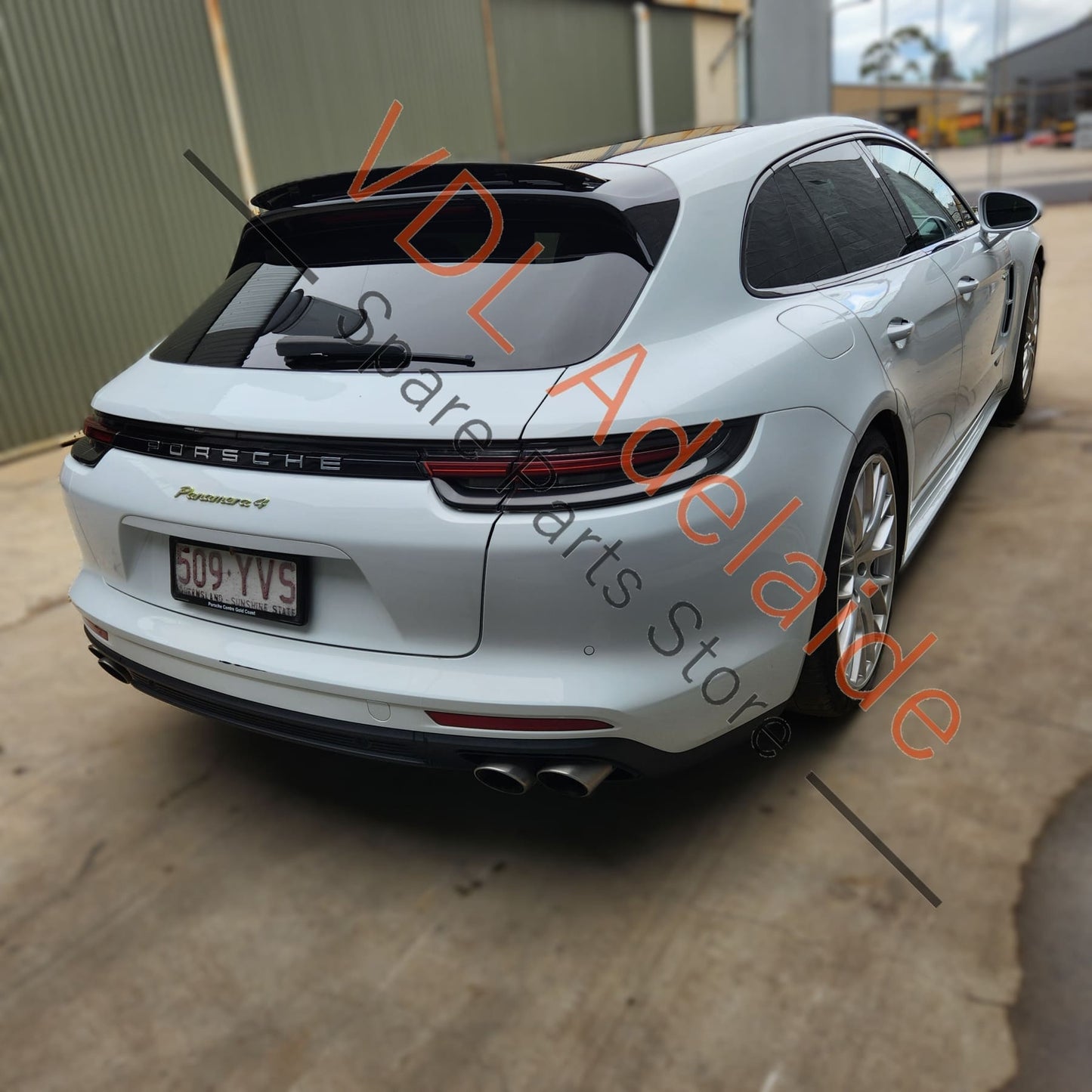 974827847CY   Porsche Panamera Turismo Rear Spoiler Gloss Black 974827847CY