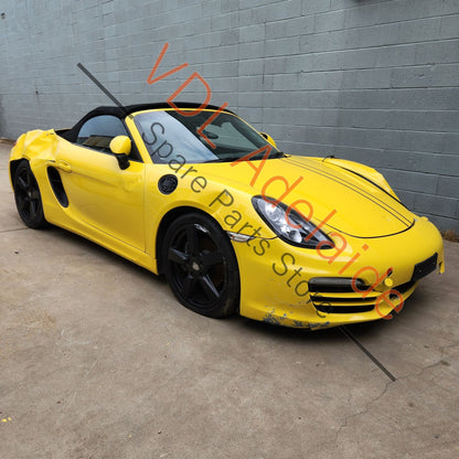98156117608    Porsche Boxster 981 Convertible Roof Cover Flap RHS 98156117608 1E0