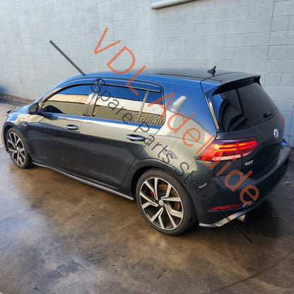 5G0857551AS3H8    VW Golf Gti / R Mk7 Black Left Side Sun Visor with Illuminated Mirror & Cover 5G0857551AS