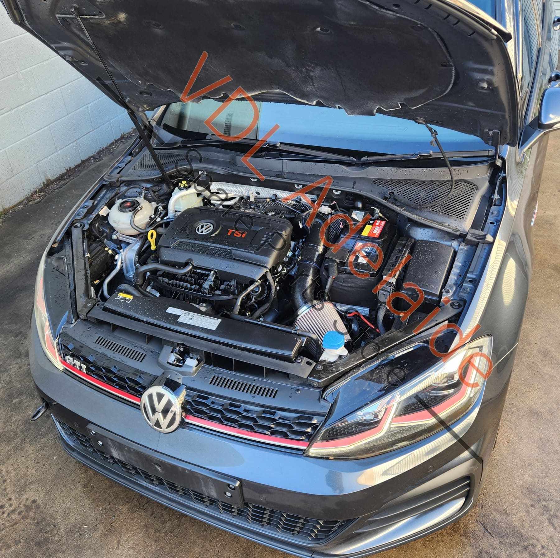 06K100039F 06K100036E   VW Volkswagen Golf Gti MK7 169kw 2.0T CHH CHHA CHHB Engine Complete w Turbo Wiring Etc