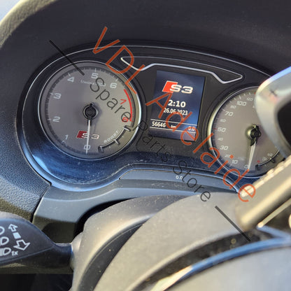 8V0920871D 8V0920871   Audi S3 8V Instrument Gauge Cluster Dashboard 8V0920871 8V0920871D 300km/h