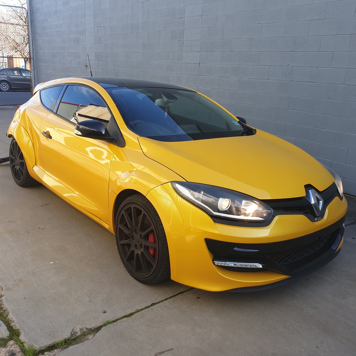 Renault Megane Coupe RS A Pillar Interior Trim Grey Left LHS 769120006R