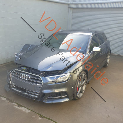 8V4253609AK    Audi S3 8V Exhaust Stock Standard Rear Silencer Muffler Box with Quad exhaust Outlets 8V4253609AK