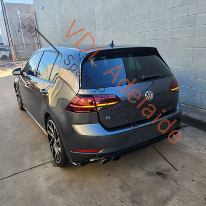 5G6827025AB 5G6845051R   VW Golf MK7.5 Bootlid Boot Trunk Rear Hatch Lid Door Panel Shell w Tinted Glass Indium Grey LR7H X3X3 5G6827025AB 5G6845051R