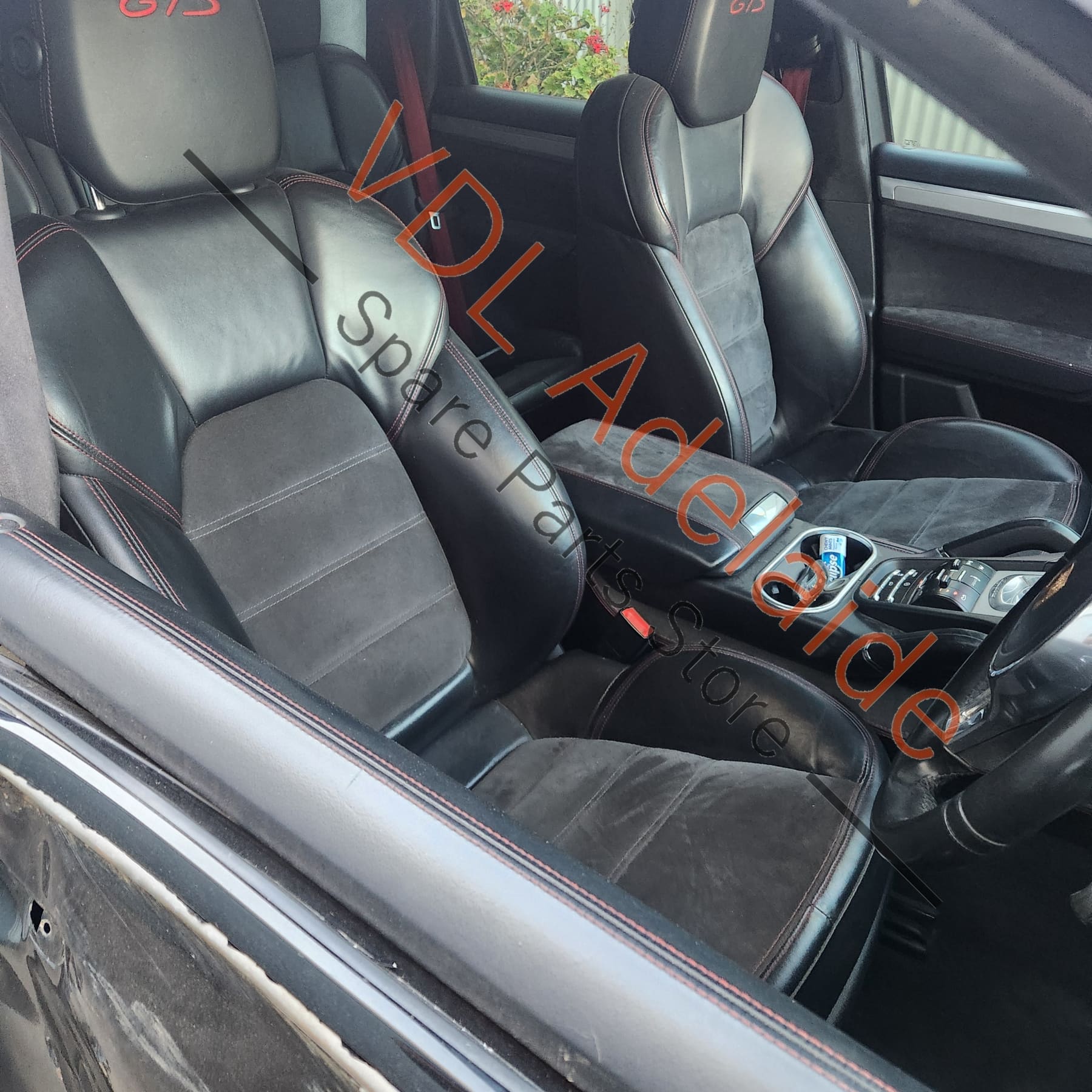 Porsche Cayenne 958 GTS Interior Set of Alcantara Seats & Door Cards