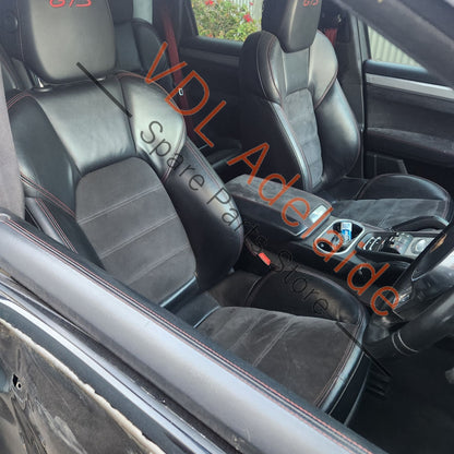 Porsche Cayenne 958 GTS Interior Set of Alcantara Seats & Door Cards
