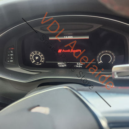 4K0920790F    Audi RS7 4K C8 Virtual Cockpit Dash Screen Instrument Cluster 4K0920790F