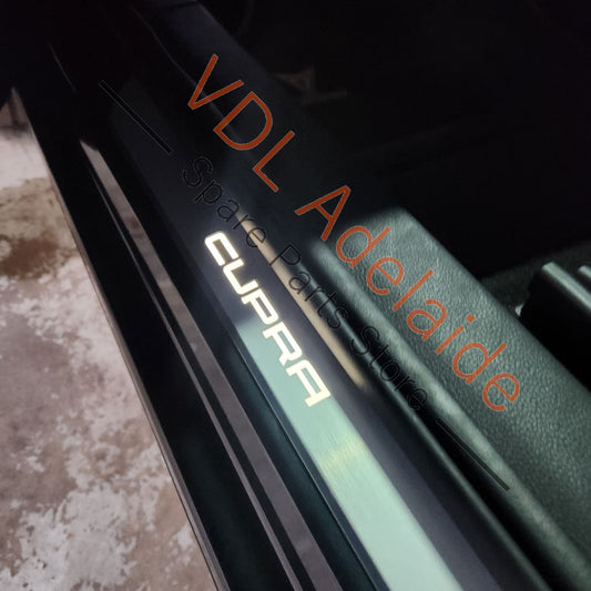 5F4947417D    Cupra Pair of Illuminated Door Entry Strips 5FA947417E